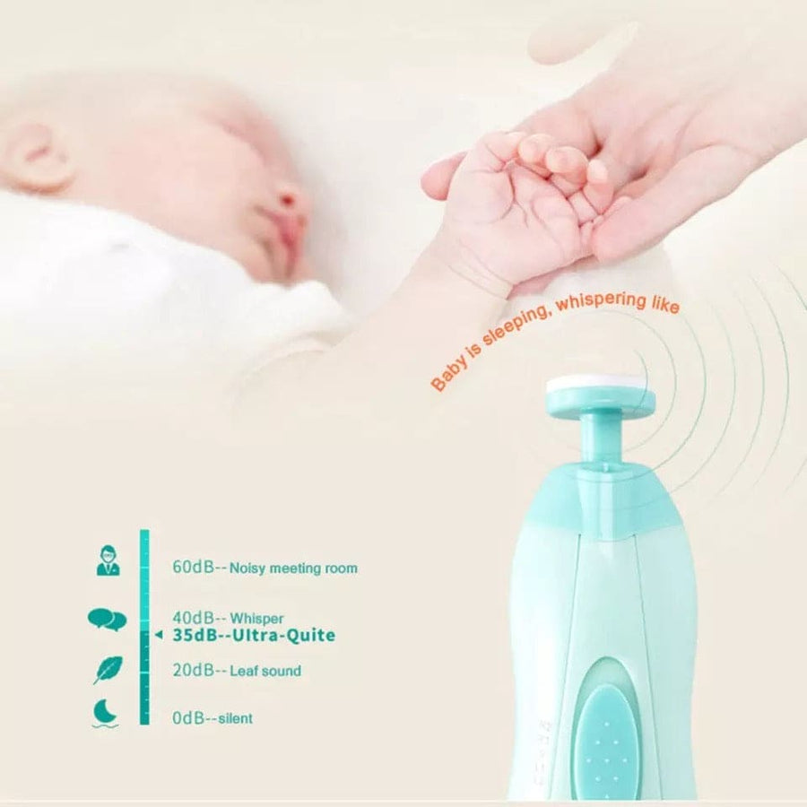 Electric Baby Nail Trimmer & Manicure Set