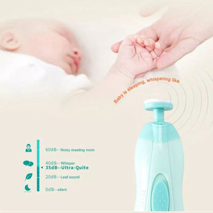 Electric Baby Nail Trimmer & Manicure Set
