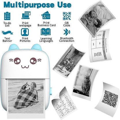 Mini Portable Wireless Thermal Pocket Printer