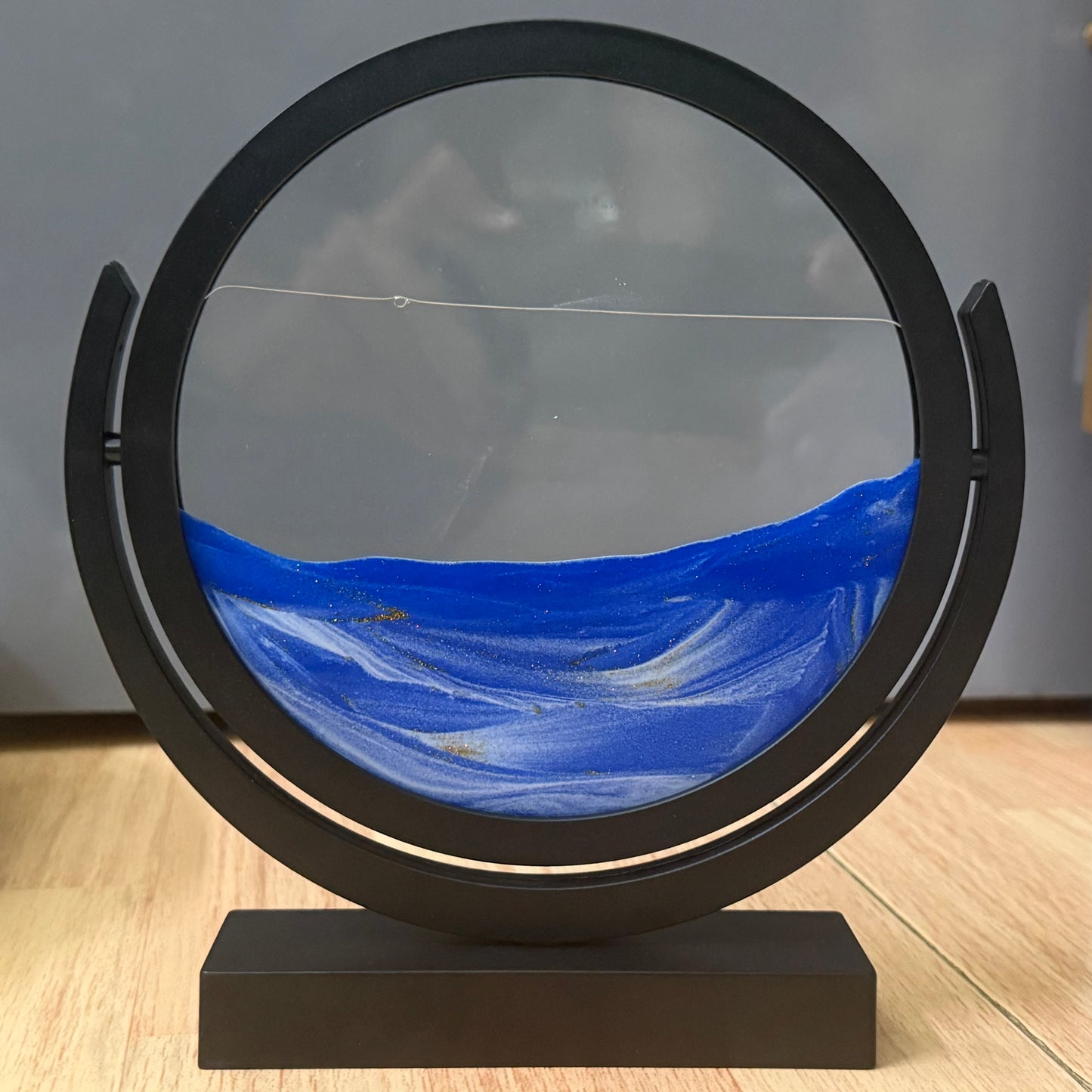 3D Moving Sand Art Hourglass Decoration