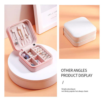 Portable Travel Jewelry Organizer Box
