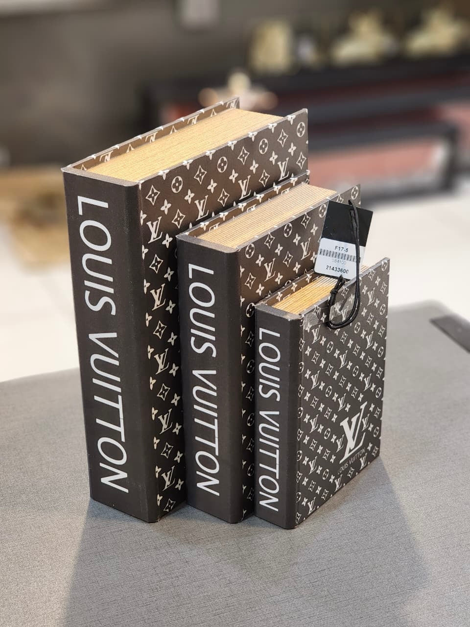 Luxury Designer Style Decorative Book Set