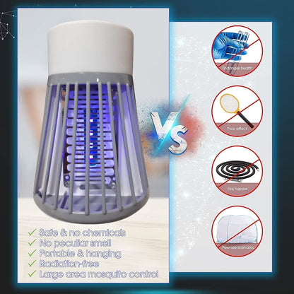 Electronic UV Mosquito Killer Lamp - Noiseless & Chemical-Free Insect Trap