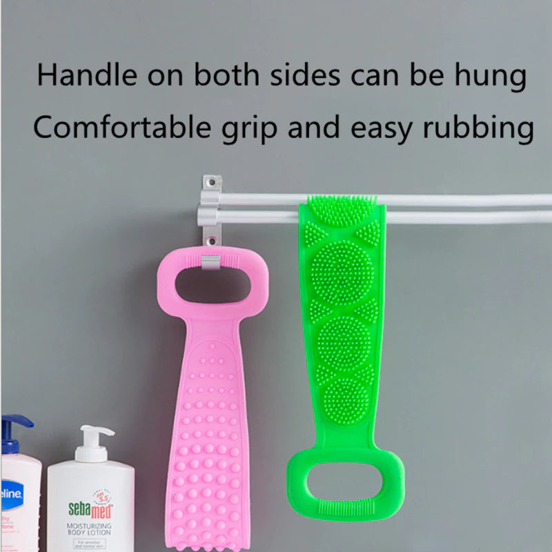 Silicone Double-Sided Back Scrubber Belt
