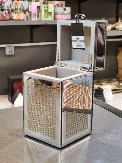 Elegant Mirrored Storage Box