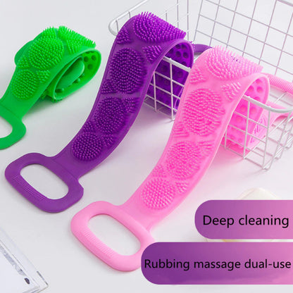 Silicone Double-Sided Back Scrubber Belt