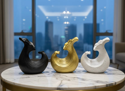 Elegant Celestial Sculptures