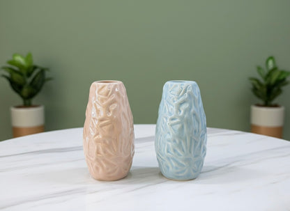 Ceramic Textured Vases