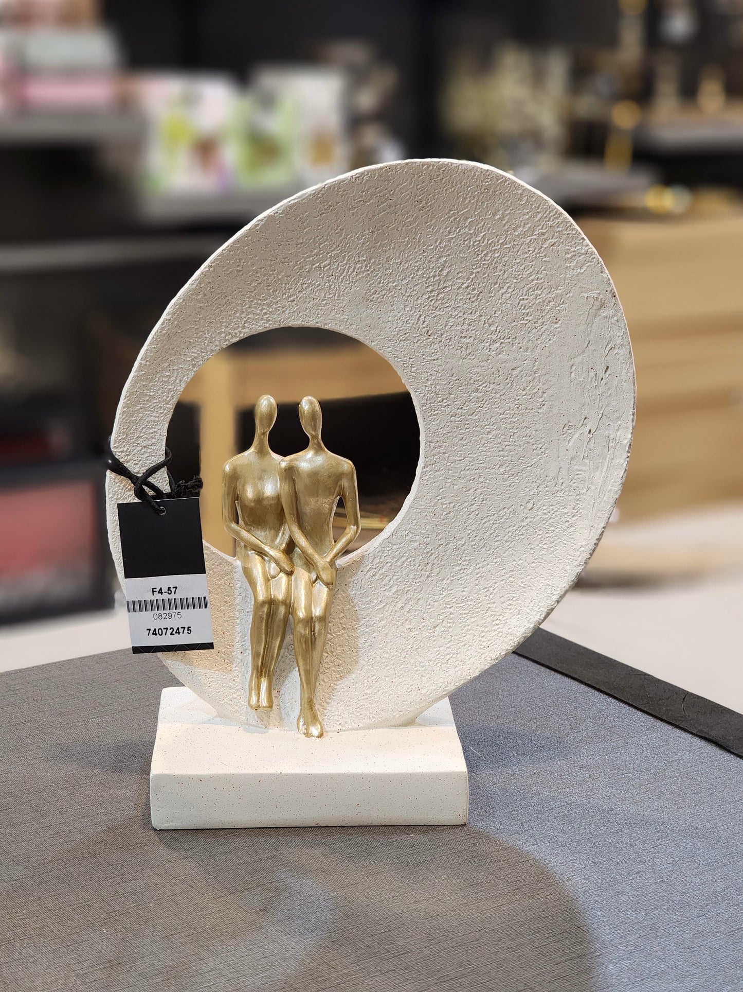 Elegant Abstract Couple Sculpture