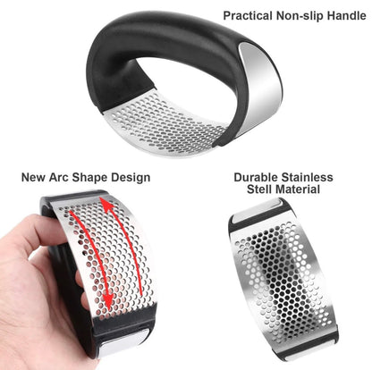 Stainless Steel Rocker Garlic Press
