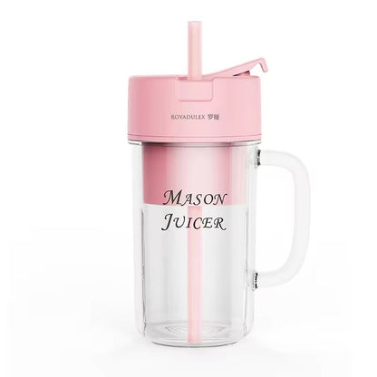 Portable Mason Juicer & Electric Blender Cup