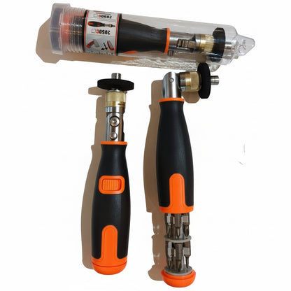 10-in-1 Multi-Angle Pivoting Ratchet Screwdriver