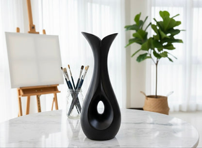 Elegant Abstract Teardrop Vase