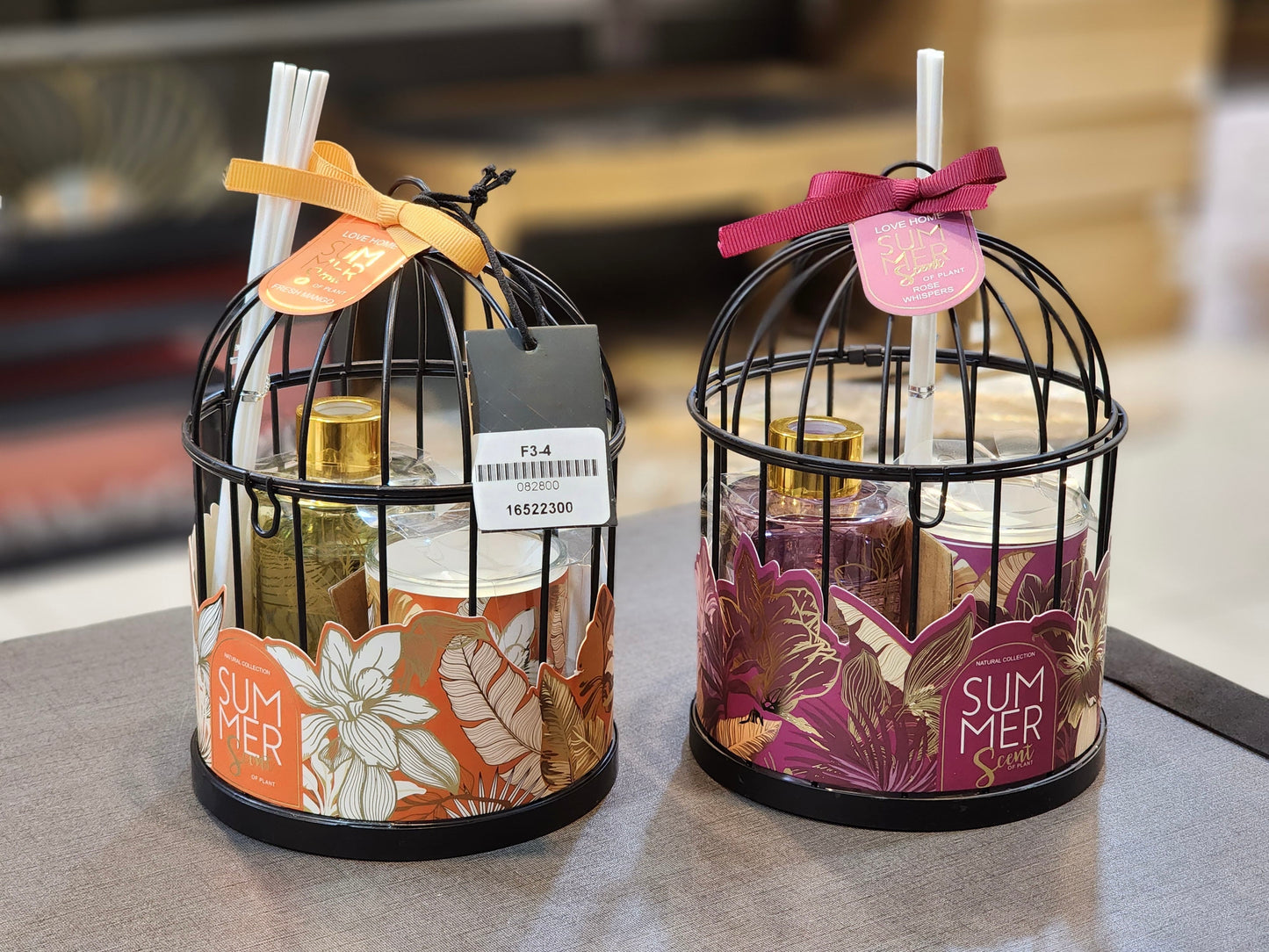 Decorative Birdcage Reed Diffuser