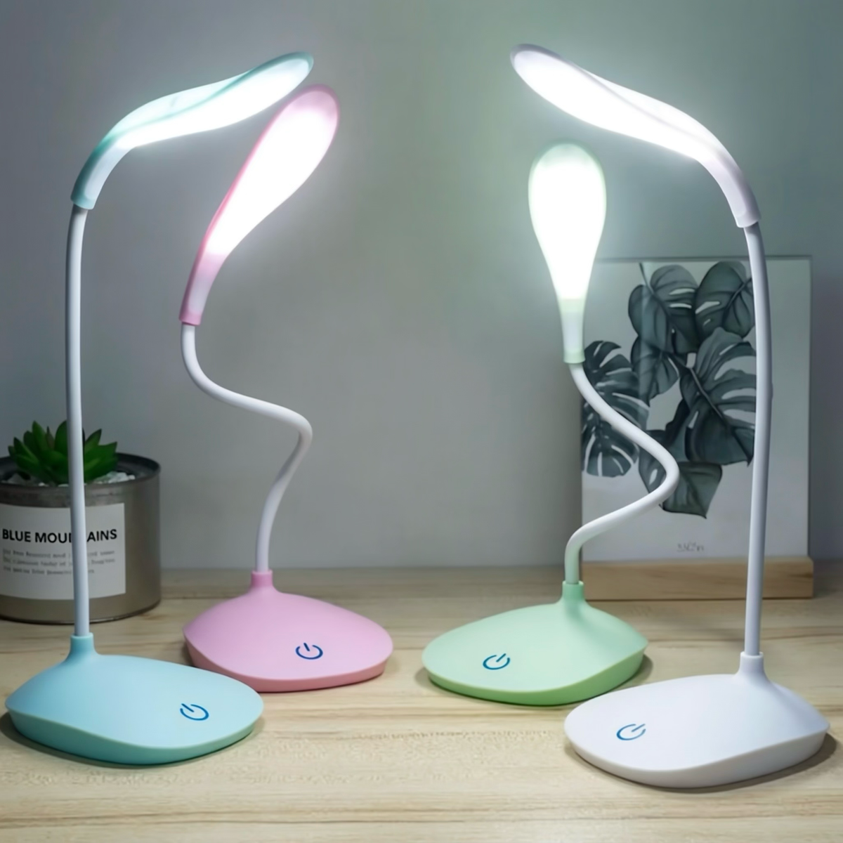 Flexible Gooseneck Rechargeable LED Desk Lamp