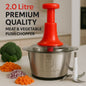 Falari Multi-Function Hand-Pushing Cooker & Vegetable Grater