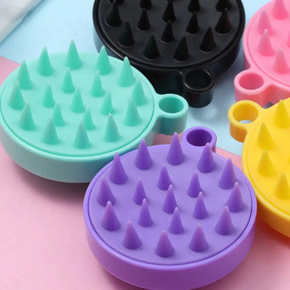 Silicone Scalp Massager and Shampoo Brush