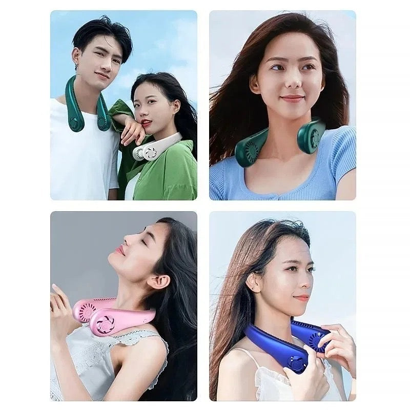 Portable Bladeless Hanging Neck Fan