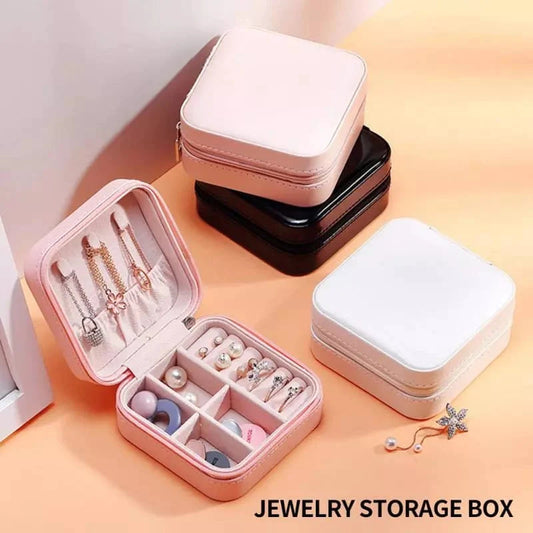 Portable Travel Jewelry Organizer Box