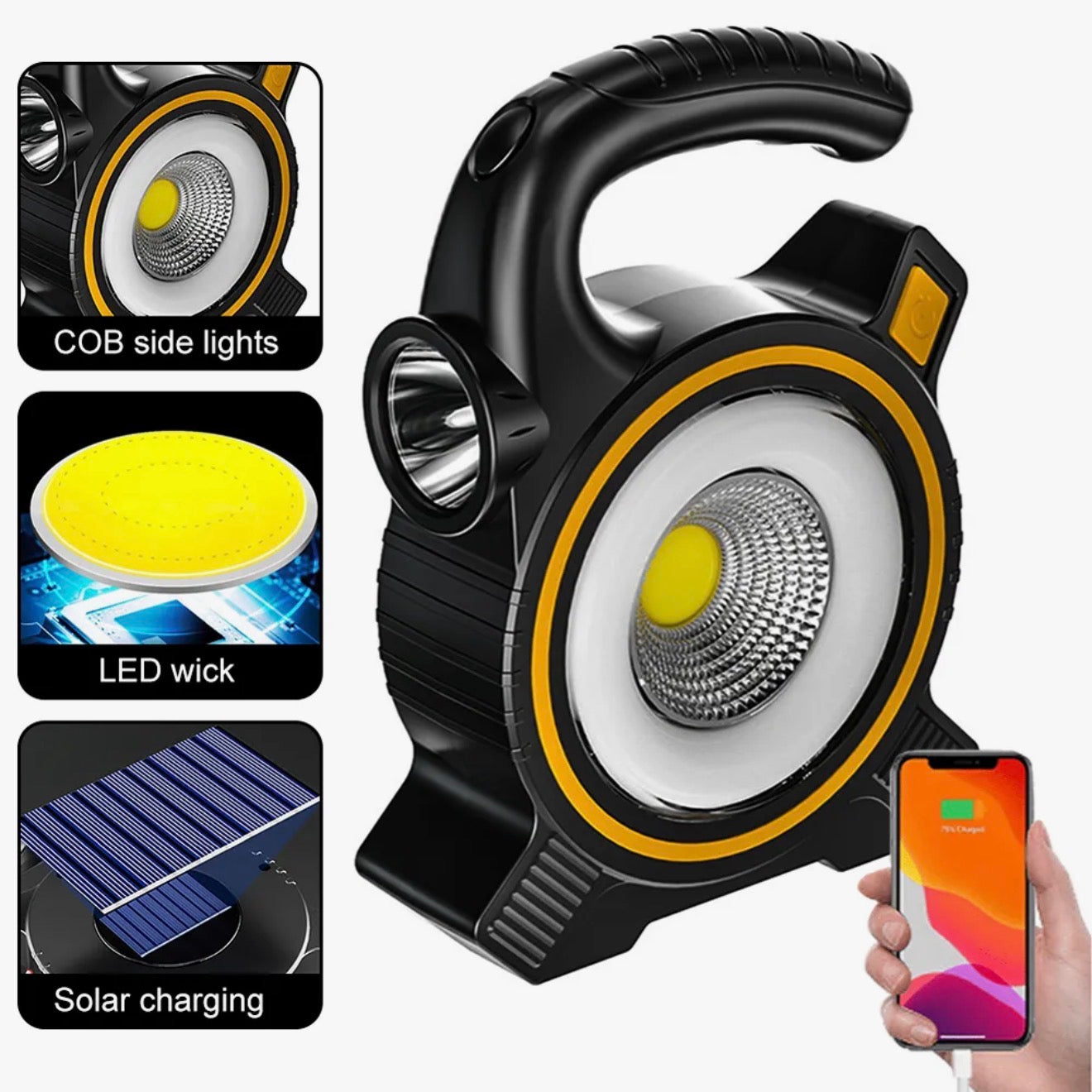 Portable Multi-Functional LED Emergency Work Light