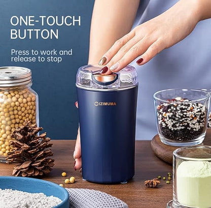 Multifunctional Electric Spice & Coffee Bean Grinder – One-Touch Precision