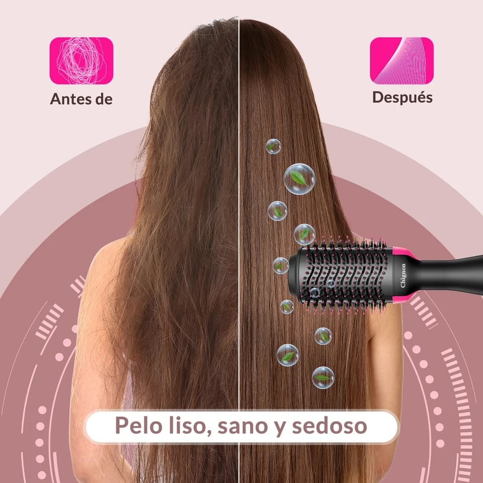 Professional One-Step Hair Dryer and Volumizer Hot Air Brush