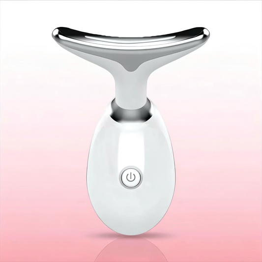Electric LED Light Therapy Face and Neck Massager