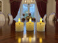 Realistic Flickering LED Pillar Candles (3 Piece)