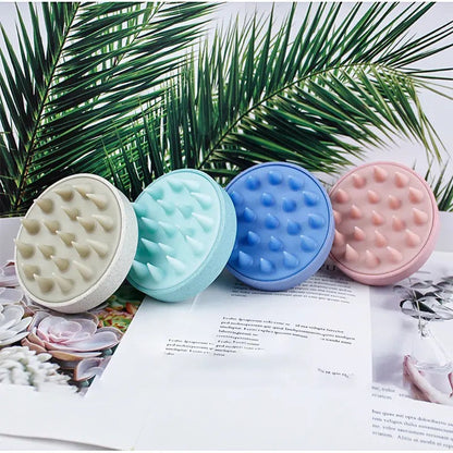Silicone Scalp Massager and Shampoo Brush