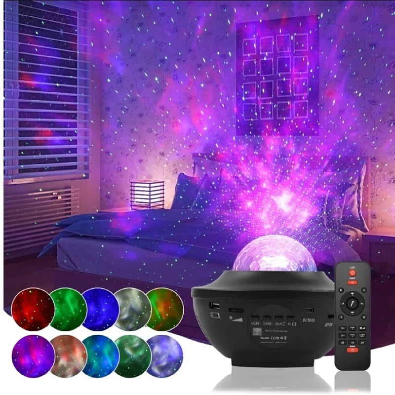 Galaxy Star Projector with LED Nebula Cloud
