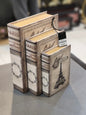 Paris Decorative Book Showpiece Set