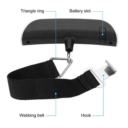 Digital Portable Luggage Scale (50kg / 110lb)