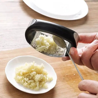 Stainless Steel Rocker Garlic Press