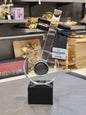 Modern Acrylic & Metal Musical Instrument Decorative Showpiece