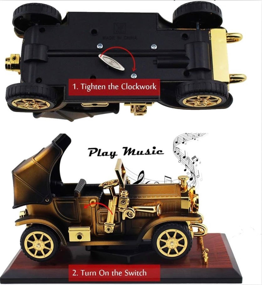 RETRO-STYLE CAR MUCIC BOX