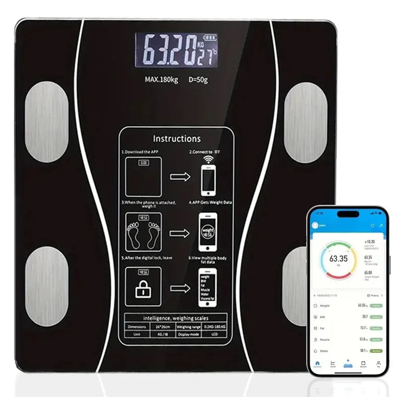 Smart Bluetooth Body Fat Scale