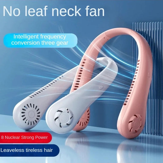Portable Bladeless Hanging Neck Fan