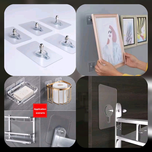 Heavy-Duty Self-Adhesive Screw Stickers