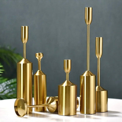 Royal Style Candle Holder (Set Of 6 Piece)