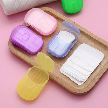Portable Mini Travel Paper Soap Sheets (8 box)