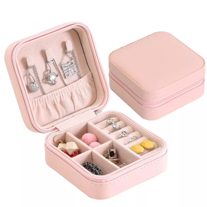 Portable Travel Jewelry Organizer Box
