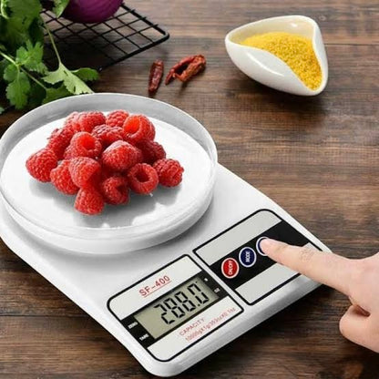 SF-400 Digital Electronic Kitchen Scale - High-Precision Food Weight Balance