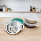 Multi-Functional Vegetable Grater with Plastic Storage Case & Cover