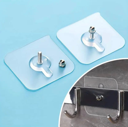 Heavy-Duty Self-Adhesive Screw Stickers