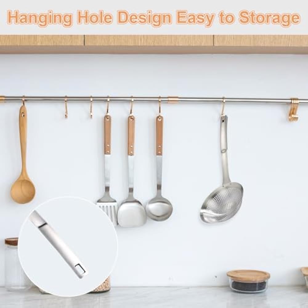 Stainless Steel Spider Strainer and Skimmer Ladle