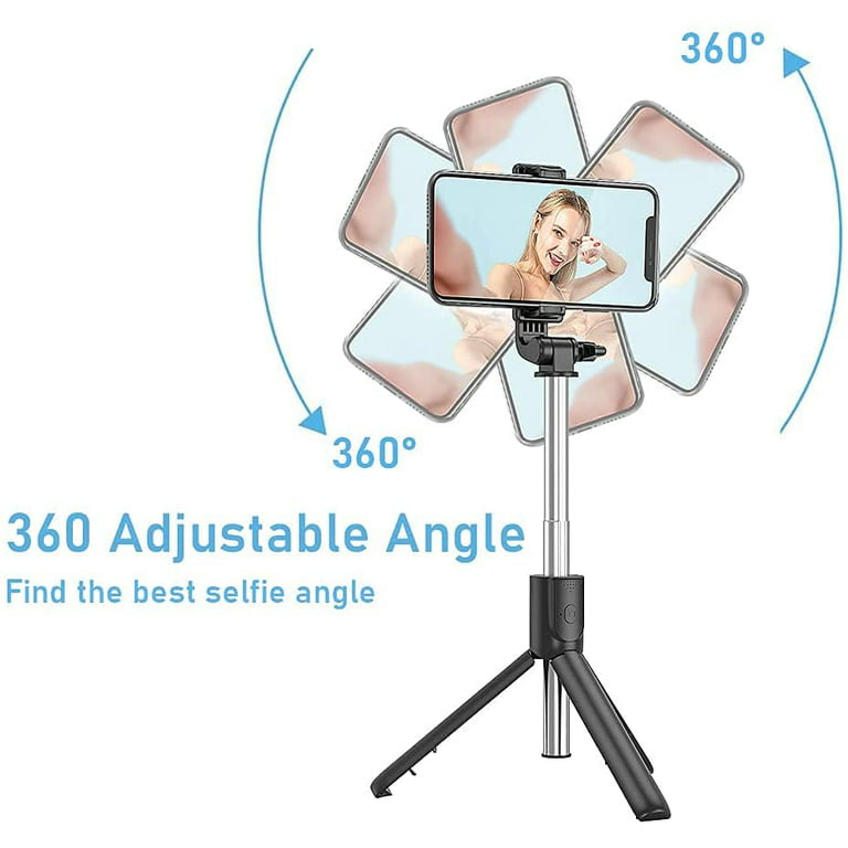 3-in-1 Bluetooth Selfie Stick and Tripod with Remote