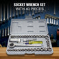40-Piece Combination Socket Wrench and Tool Set