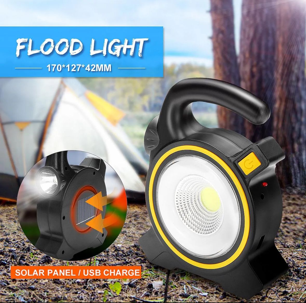 Portable Multi-Functional LED Emergency Work Light