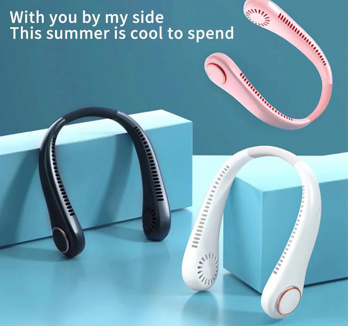 Portable Bladeless Hanging Neck Fan