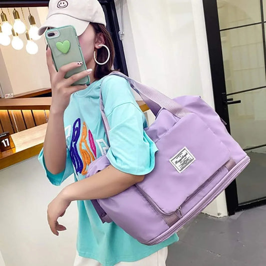 Large Capacity Foldable Waterproof Travel Duffel Bag